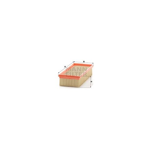 Luftfilter MANN-FILTER C 2584 f&uuml;r MITSUBISHI RENAULT SMART