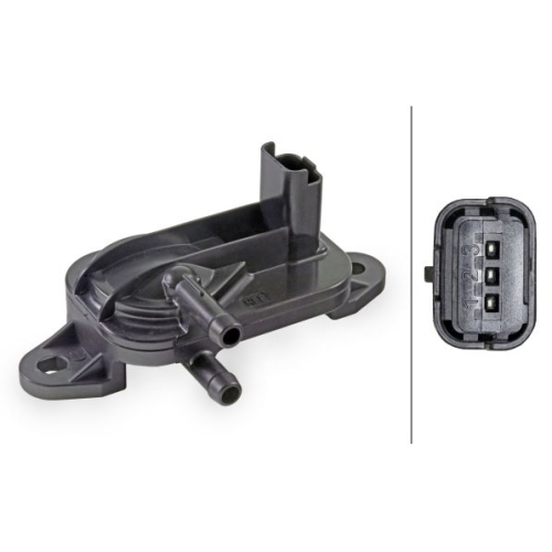 Sensor, Abgasdruck HELLA 6PP 009 409-381 f&uuml;r CITRO&Euml;N FIAT IVECO LANCIA PEUGEOT
