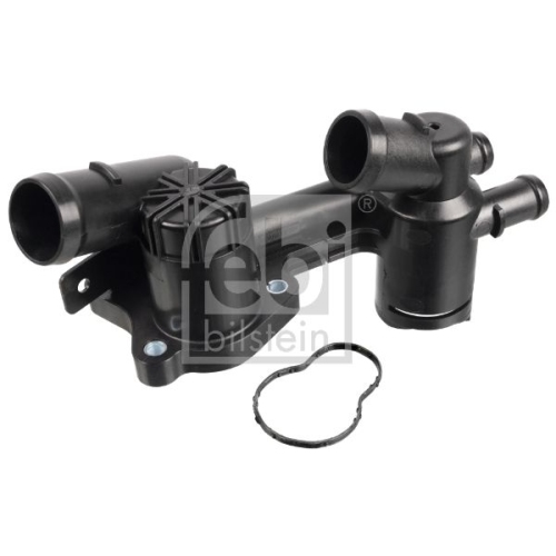 Febi Bilstein 171228 Thermostat mit Geh&auml;use, Dichtung und Temperaturschalter, 1 St&uuml;ck