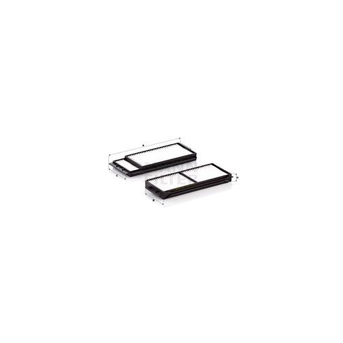 Filter, Innenraumluft MANN-FILTER CU 22 001-2 f&uuml;r MAZDA