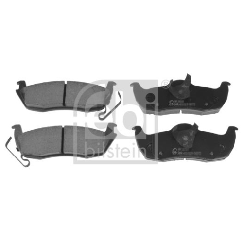 Febi Bilstein 116339 Bremsbelagsatz, 1 St&uuml;ck
