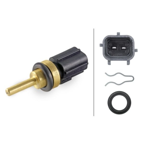 Sensor, K&uuml;hlmitteltemperatur HELLA 6PT 013 113-231 f&uuml;r FORD VOLVO LAND ROVER