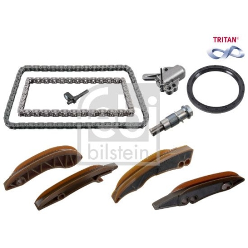 Febi Bilstein 174035 Steuerkettensatz f&uuml;r Nockenwelle, TRITAN-beschichtet, 1 St&uuml;ck