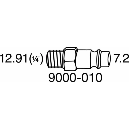 Druckluftpistole HAZET 9048P-1