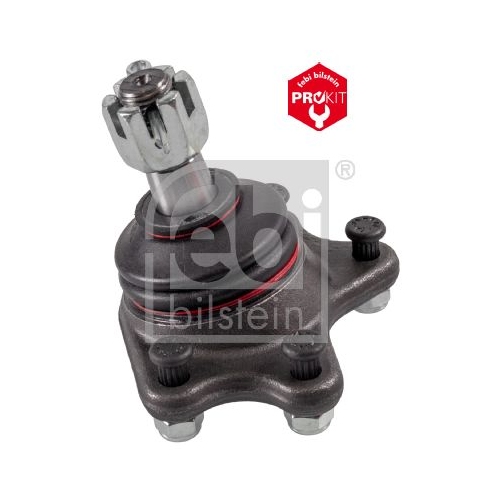 Febi Bilstein 43048 Traggelenk mit Kronenmutter und Splint , 1 St&uuml;ck