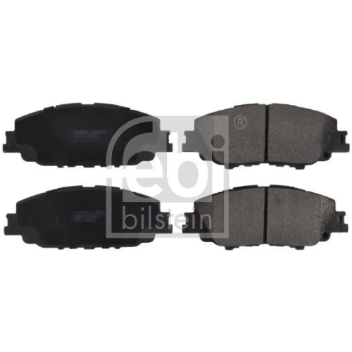 Bremsbelagsatz, Scheibenbremse FEBI BILSTEIN 180140 f&uuml;r TOYOTA, Vorderachse