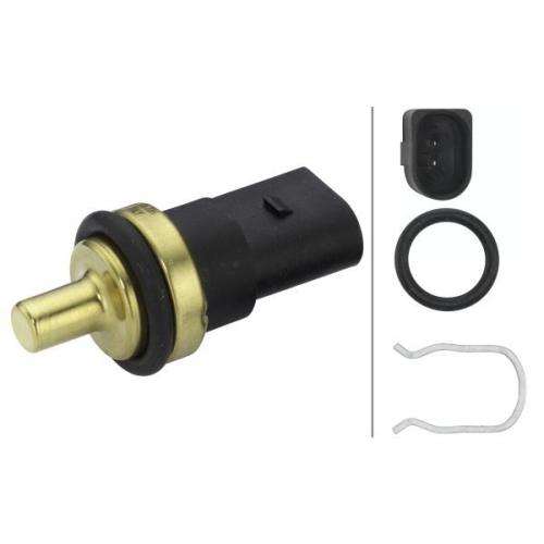 Sensor, K&uuml;hlmitteltemperatur HELLA 6PT 013 113-291 f&uuml;r AUDI CHRYSLER SEAT SKODA