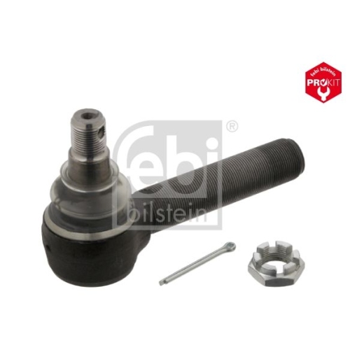 Febi Bilstein 32498 Spurstangenendst&uuml;ck mit Kronenmutter und Splint , 1 St&uuml;ck