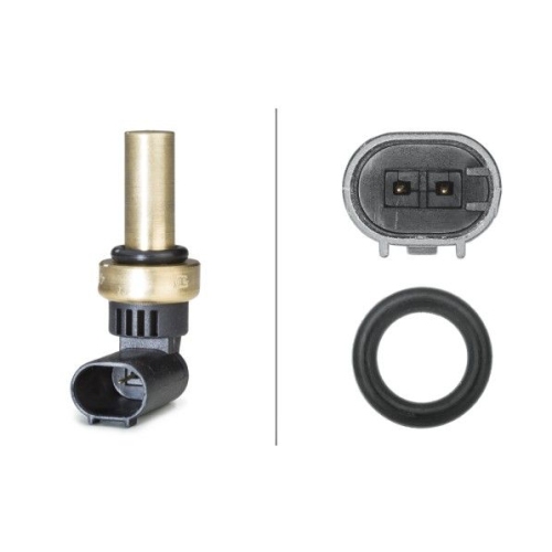 Sensor, K&uuml;hlmitteltemperatur HELLA 6PT 358 058-181 f&uuml;r MERCEDES-BENZ SMART