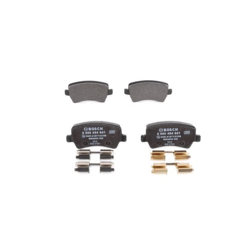 Bremsbelagsatz, Scheibenbremse BOSCH 0 986 494 641 f&uuml;r FORD ROVER VOLVO