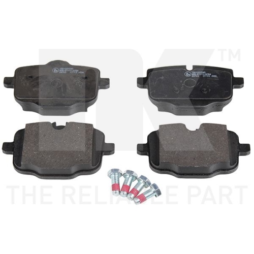 Bremsbelagsatz, Scheibenbremse NK 221549 f&uuml;r BMW, Hinterachse
