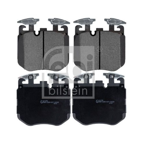 Febi Bilstein 116344 Bremsbelagsatz, 1 St&uuml;ck