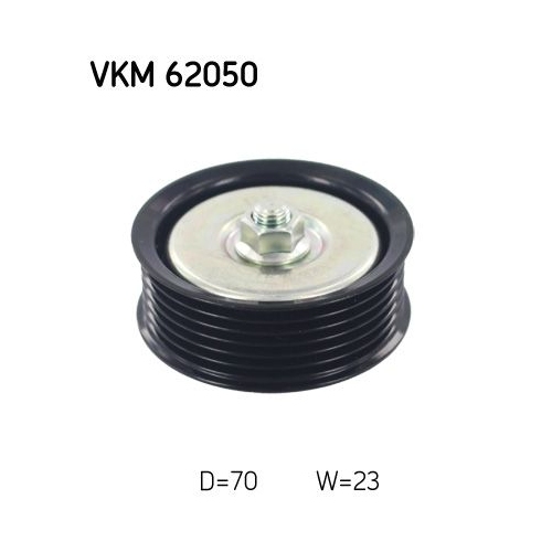 Umlenk-/F&uuml;hrungsrolle, Keilrippenriemen SKF VKM 62050 f&uuml;r NISSAN