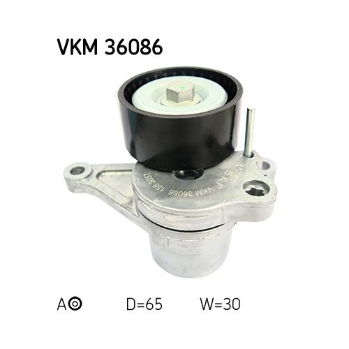 Spannrolle, Keilrippenriemen SKF VKM 36086 f&uuml;r RENAULT, mitte, mitte links