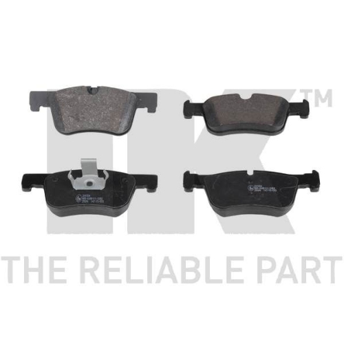 Bremsbelagsatz, Scheibenbremse NK 221554 f&uuml;r BMW, Vorderachse