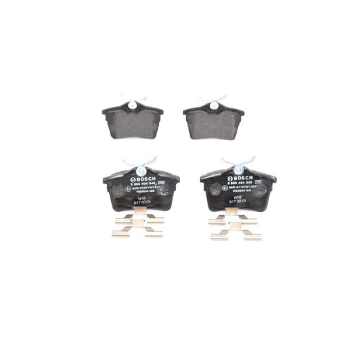 Bremsbelagsatz, Scheibenbremse BOSCH 0 986 494 646 f&uuml;r CITRO&Euml;N PEUGEOT