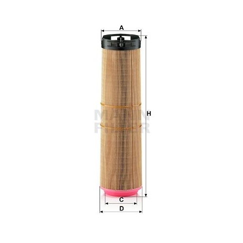 Luftfilter MANN-FILTER C 12 178 f&uuml;r MERCEDES-BENZ