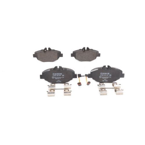 Bremsbelagsatz, Scheibenbremse BOSCH 0 986 494 647 f&uuml;r MERCEDES-BENZ