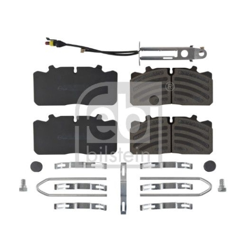 Febi Bilstein 171242 Bremsbelagsatz mit Anbaumaterial, 1 St&uuml;ck