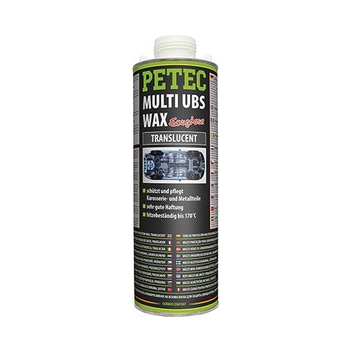 Unterbodenschutz PETEC 73410 MULTI UBS -WAX Saugdose, TRANSLUCENT