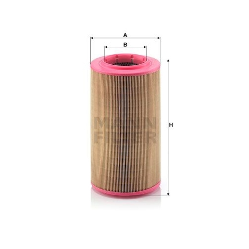 Luftfilter MANN-FILTER C 17 237 f&uuml;r CITRO&Euml;N FIAT PEUGEOT