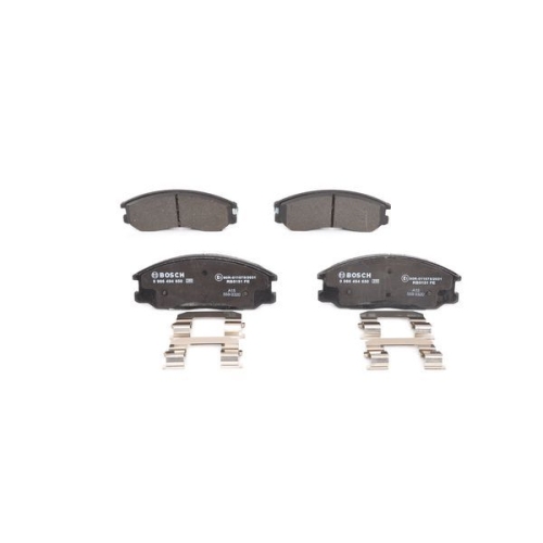 Bremsbelagsatz, Scheibenbremse BOSCH 0 986 494 650 f&uuml;r SSANGYONG HYUNDAI KIA