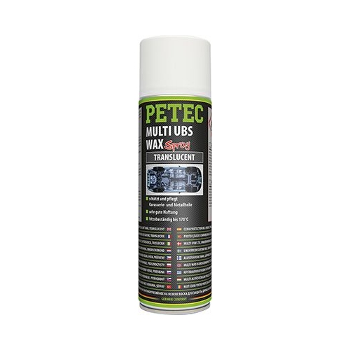 Unterbodenschutz PETEC 73450 PETEC MULTI UBS -WAX Spray, TRANSLUCENT