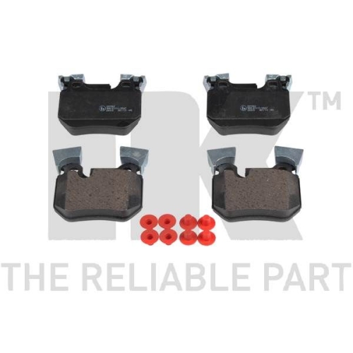 Bremsbelagsatz, Scheibenbremse NK 221562 f&uuml;r BMW, Hinterachse