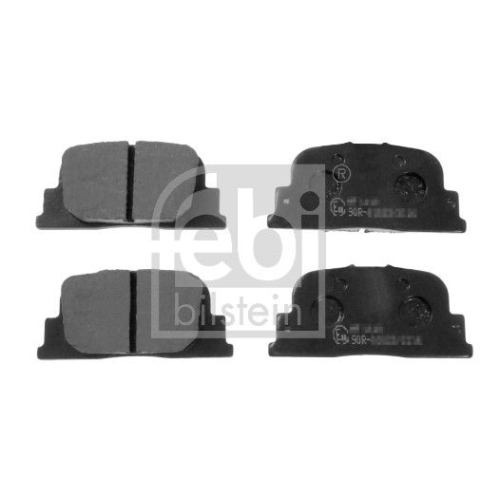 Febi Bilstein 116356 Bremsbelagsatz, 1 St&uuml;ck