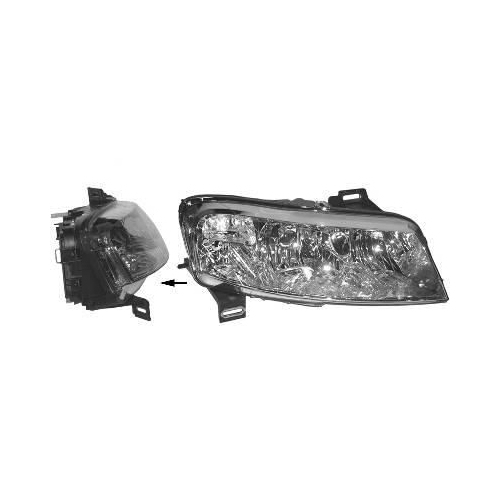 Hauptscheinwerfer VAN WEZEL 1626962 f&uuml;r FIAT, rechts