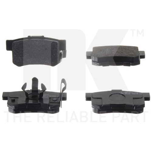 Bremsbelagsatz, Scheibenbremse NK 222647 f&uuml;r HONDA, Hinterachse