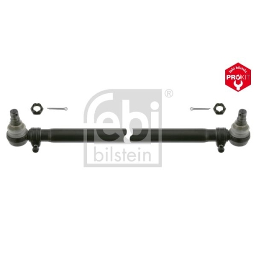 Febi Bilstein 23894 Spurstange mit Kronenmuttern und Splinten , 1 St&uuml;ck