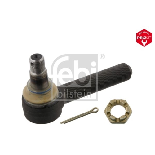 Febi Bilstein 32536 Spurstangenendst&uuml;ck mit Kronenmutter und Splint , 1 St&uuml;ck