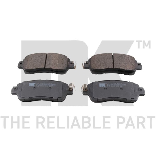 Bremsbelagsatz, Scheibenbremse NK 223264 f&uuml;r MAZDA, Vorderachse