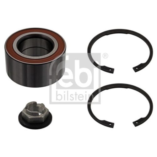 Febi Bilstein 19265 Radlagersatz mit Achsmutter und Sicherungsringen , 1 St&uuml;ck