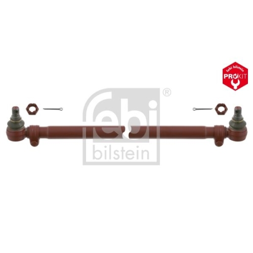 Febi Bilstein 23897 Spurstange mit Kronenmuttern und Splinten , 1 St&uuml;ck