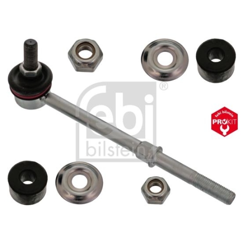 Febi Bilstein 41615 Verbindungsstange mit Lagern, Unterlegscheiben und Muttern , 1 St&uuml;ck