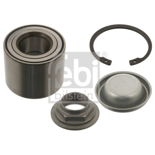 Febi Bilstein 40014 Radlagersatz mit Achsmutter, Sicherungsring und Staubkappe , 1 St&uuml;ck