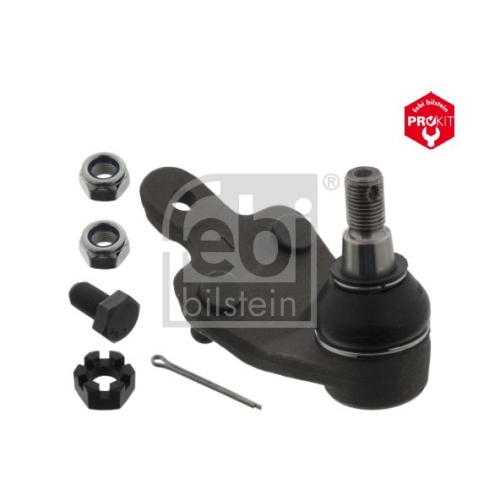 Febi Bilstein 43074 Traggelenk mit Kronenmutter und Splint , 1 St&uuml;ck