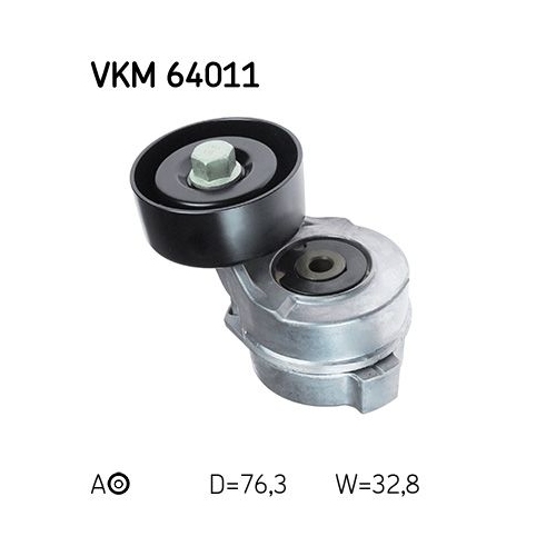 Spannrolle, Keilrippenriemen SKF VKM 64011 f&uuml;r HYUNDAI KIA