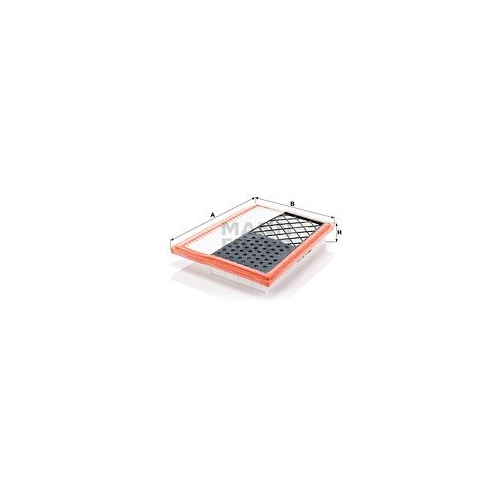 Luftfilter MANN-FILTER C 25 004 f&uuml;r MERCEDES-BENZ, links