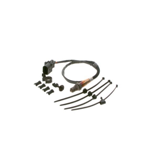 Lambdasonde BOSCH 0 258 007 357 f&uuml;r AUDI FORD SEAT SKODA VW, links