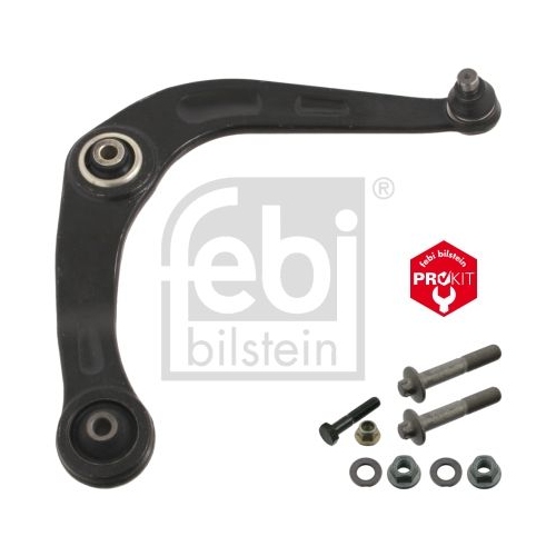 Febi Bilstein 1x 40790 Lenker, Radaufh&auml;ngung ProKit f&uuml;r Peugeot, Vorderachse rechts