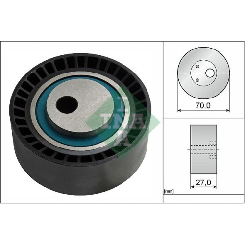 Spannrolle, Keilrippenriemen INA 531 0148 10 f&uuml;r CITRO&Euml;N FIAT PEUGEOT SUZUKI