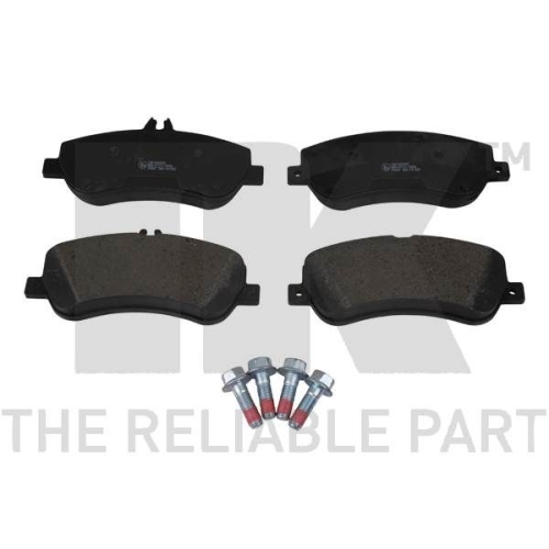 Bremsbelagsatz, Scheibenbremse NK 223375 f&uuml;r MERCEDES-BENZ, Vorderachse