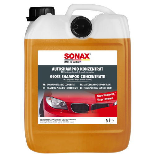 SONAX 03145000 Autoshampoo Konzentrat 1x5l