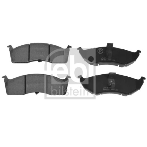 Febi Bilstein 116366 Bremsbelagsatz, 1 St&uuml;ck