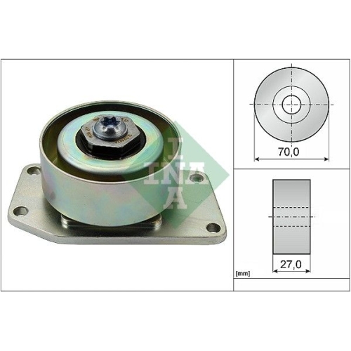 Spannrolle, Keilrippenriemen INA 531 0306 10 f&uuml;r CITRO&Euml;N PEUGEOT