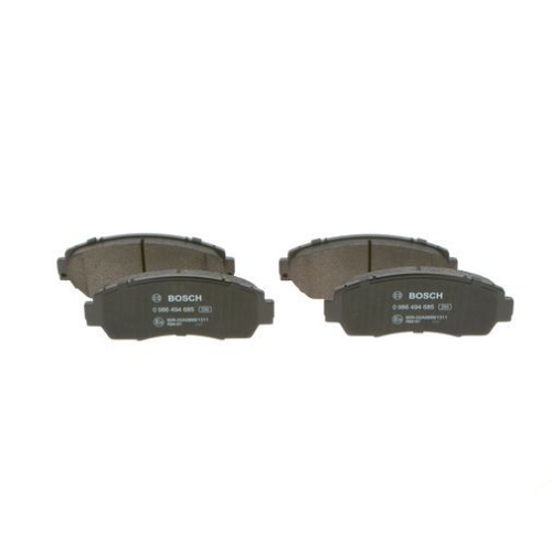 Bremsbelagsatz, Scheibenbremse BOSCH 0 986 494 685 f&uuml;r HONDA, Vorderachse