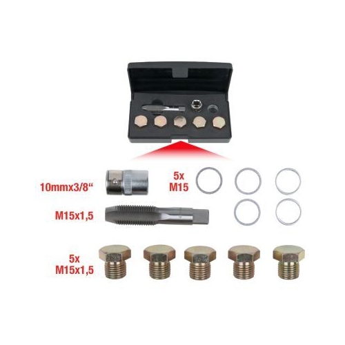 Reparatursatz, &Ouml;lablassschraubengewinde KS TOOLS 150.4925 f&uuml;r